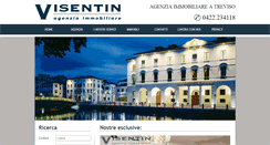 Desktop Screenshot of immobiliarevisentin.com